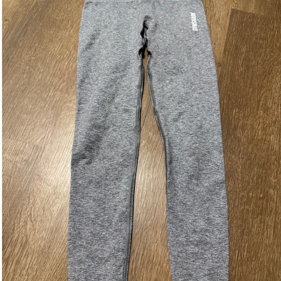 Gymshark Pants - Gymshark Women's Grey Heathered Leggings Athletic Size XS